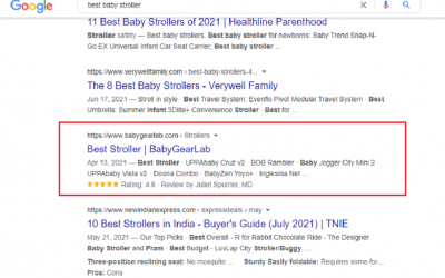 How to show the rating of any article of your site in Google search?